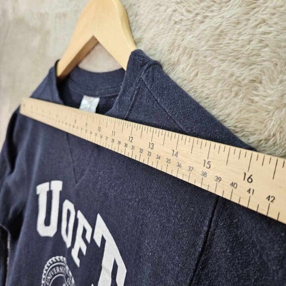 University of Toronto Sweatshirt U Of T Pullover Black Long Sleeve Men's Size XS - Picture 6 of 10